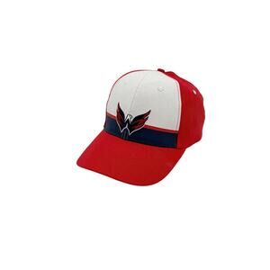 Washington Capitals Idegy Snapback Hat Red White Eagle